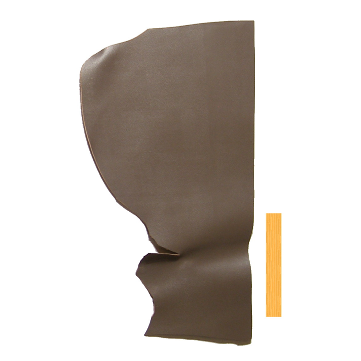 Peau de VAchette Marron enduit PU