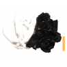 1kg Chutes Mouton à Poils Noir et Blanc