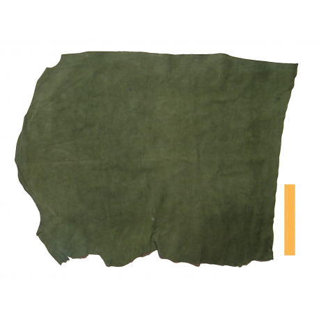Peau Veau Velours Vert Anglais