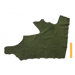 Peau Veau Velours Vert Sapin