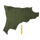 Peau Veau Velours Vert Sapin