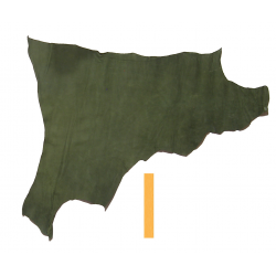 Peau Veau Velours Vert Sapin