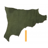 Peau Veau Velours Vert Sapin