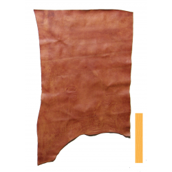 Peau de Vachette Bordeaux Vieilli