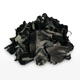 3 kg Petites Chutes de Cuir Noires Peau de Chèvre Spécial Bijoux