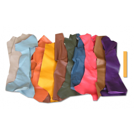 Lot 3 kg Chutes de Cuir Peau de Chèvre n°3