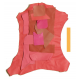 Lot 1 kg Chutes de Cuir nuances de rose