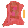 0,5 kg Chutes de Cuir nuances de rose