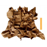 1 kg Chutes de Cuir Peau de Chèvre Taupe