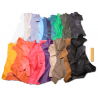 10 kg Chutes de Cuir Peau de Chèvre 20 coloris