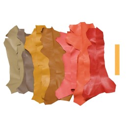 Lot 4 kg Chutes de Cuir Peau de Chèvre