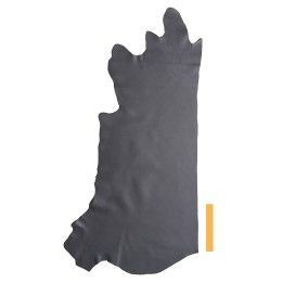 Demi-Peau Veau Gris Anthracite