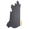 Demi-Peau Veau Gris Anthracite